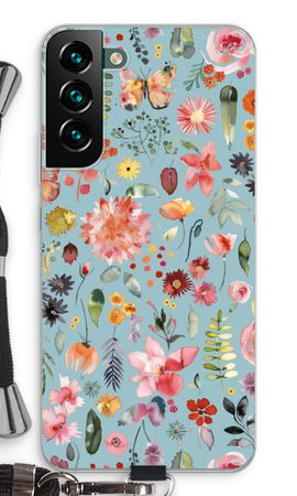 Bunte Pflanzen und Blumen