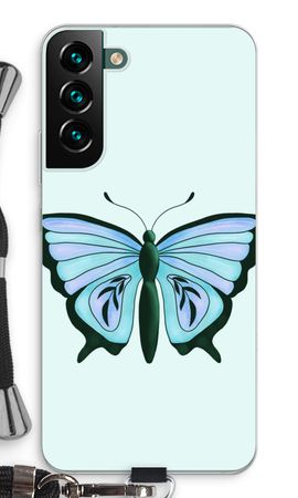 Blauer Schmetterling