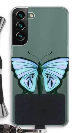 Blauer Schmetterling