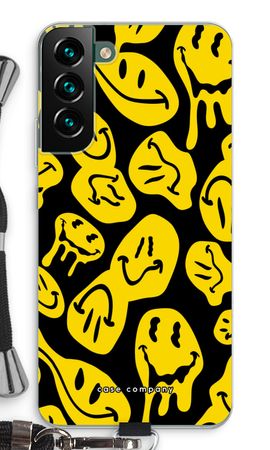 Schmelzendes Smiley-Gesicht - Gelb