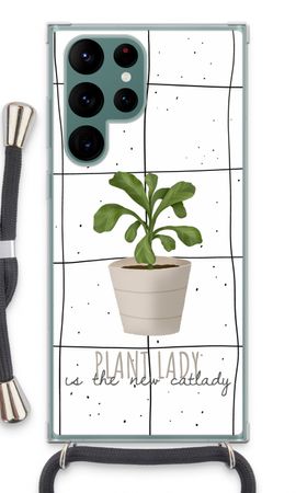 Houseplant on windowpane