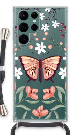 Butterfly in a floral world