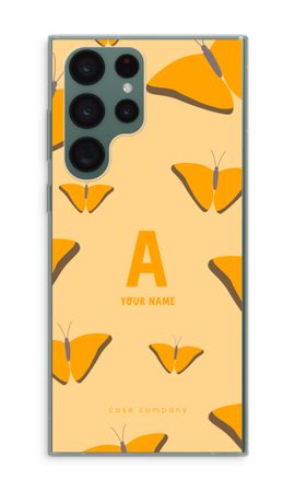 Amber Butterflies Monogram