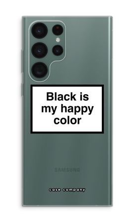 Black is my happy color