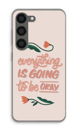 Optimistic flower girl