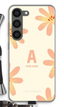 Peach Blossom Monogram