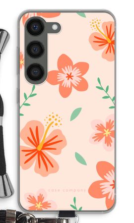 Tropical Pink Flowers