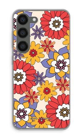 Retro Flowers - Yellow
