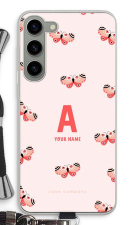 Rosy Butterflies Monogram