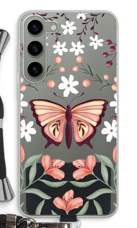 Butterfly in a floral world