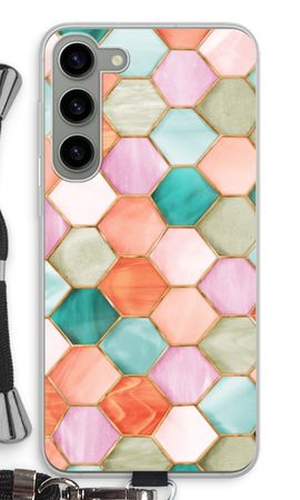 Hexagons in stained glass