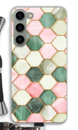 Hexagons in stained glass