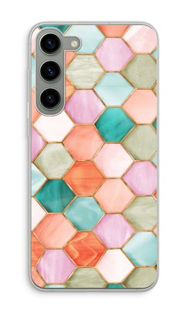 Hexagons in stained glass