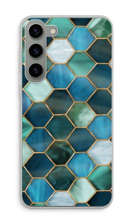 Hexagons in stained glass