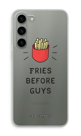 Fries before guys
