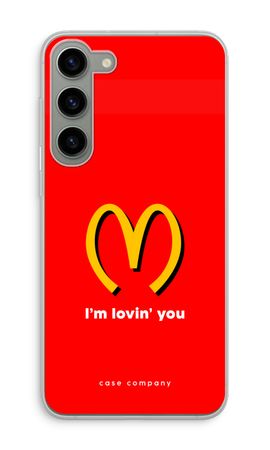 I'm lovin' you