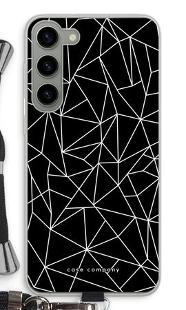 Geometric lines white