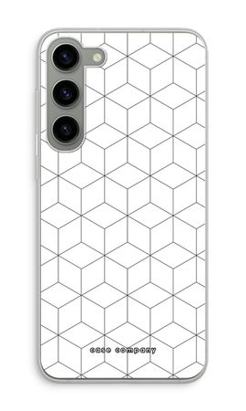 Cubes black and white