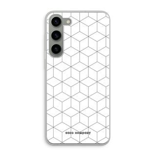 Cubes black and white