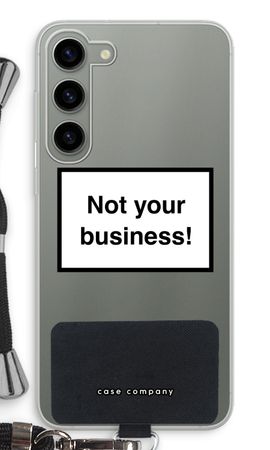 Not your business