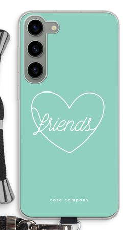Friends heart pastel