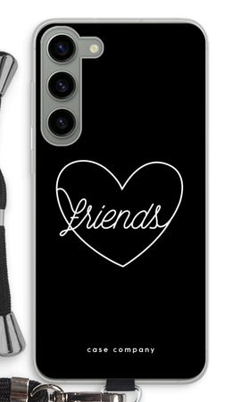Friends heart black