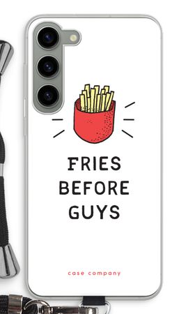 Fries before guys