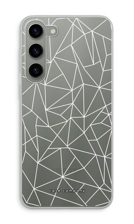 Geometric lines white