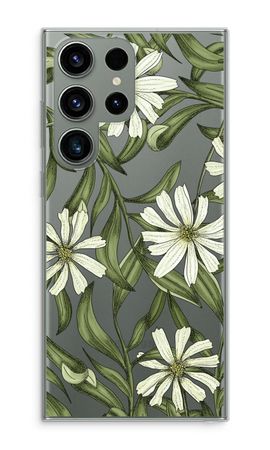 White flower pattern