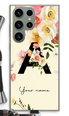 Flirty Flowers Monogram