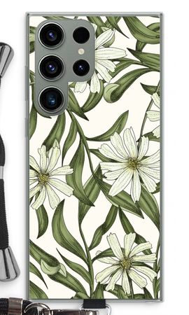 White flower pattern