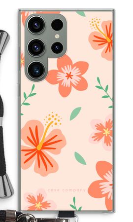 Tropical Pink Flowers