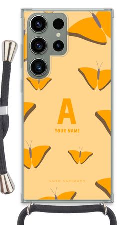 Amber Butterflies Monogram