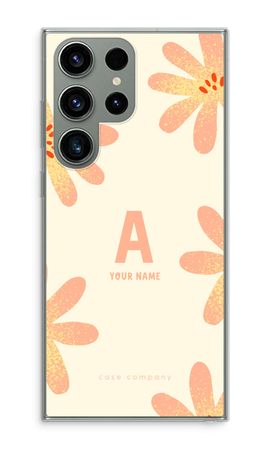 Peach Blossom Monogram