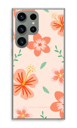 Tropical Pink Flowers