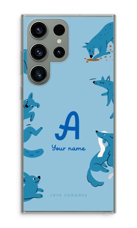 Playful Dogs Monogram