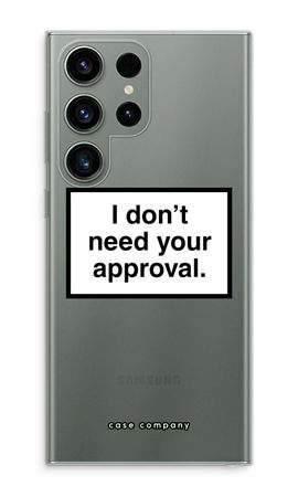 Don't need approval
