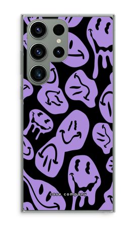 Melting Smiley - Purple