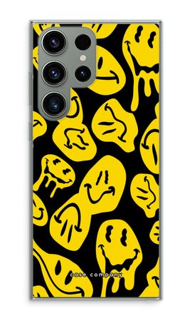 Melting smiley - Yellow