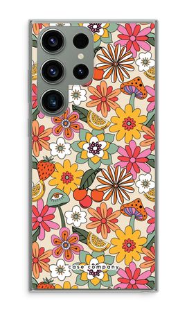 Retro Flowers N°2 - Yellow