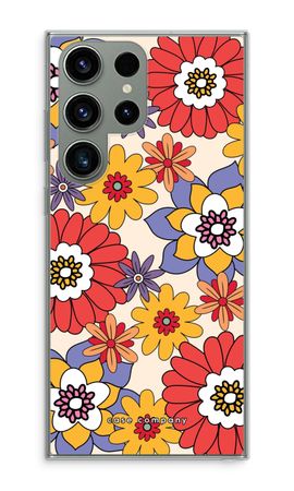 Retro Flowers - Yellow