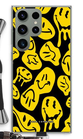 Melting smiley - Yellow