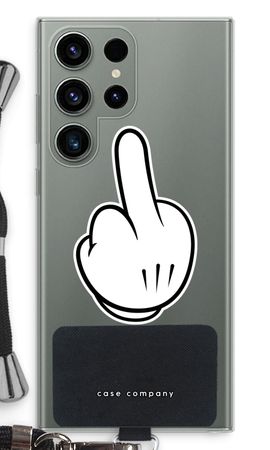Middle finger black
