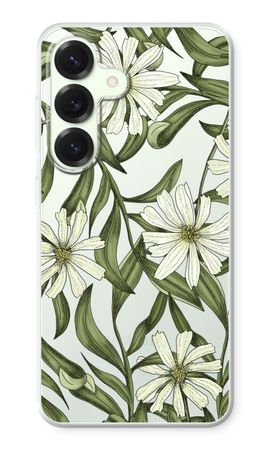 White flower pattern