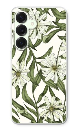 White flower pattern