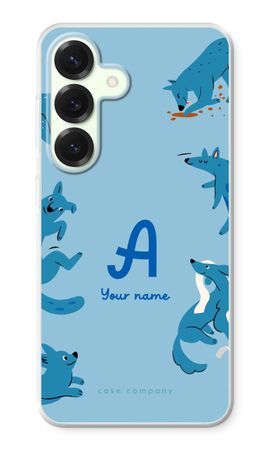 Playful Dogs Monogram