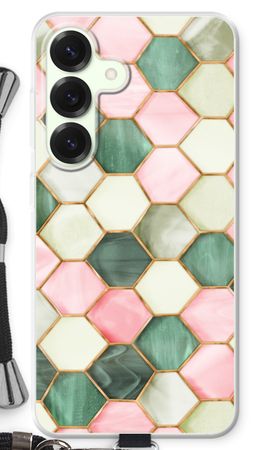 Hexagons in stained glass