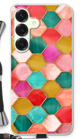 Hexagons in stained glass