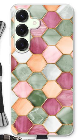 Hexagons in stained glass