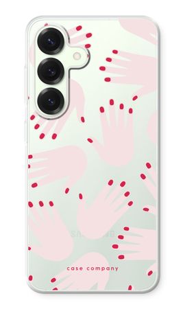 Hands pink